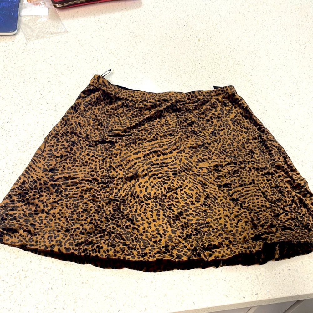 Cachè Leopard Skirt.